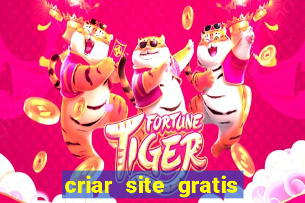 criar site gratis de jogos